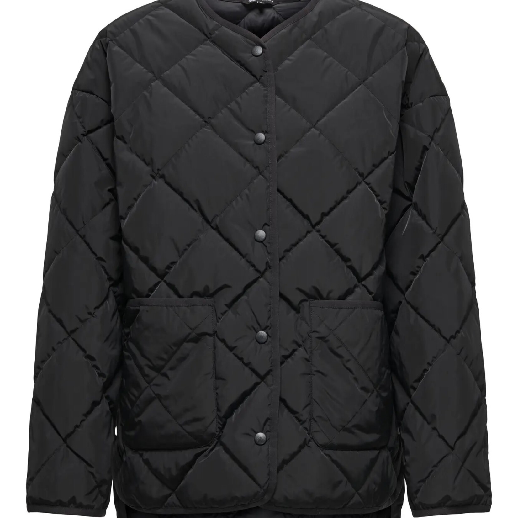ONLY ONLALTHEA QUILTED JACKET - Black Med. , Lg.