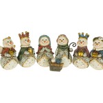 6" Snowman Nativity