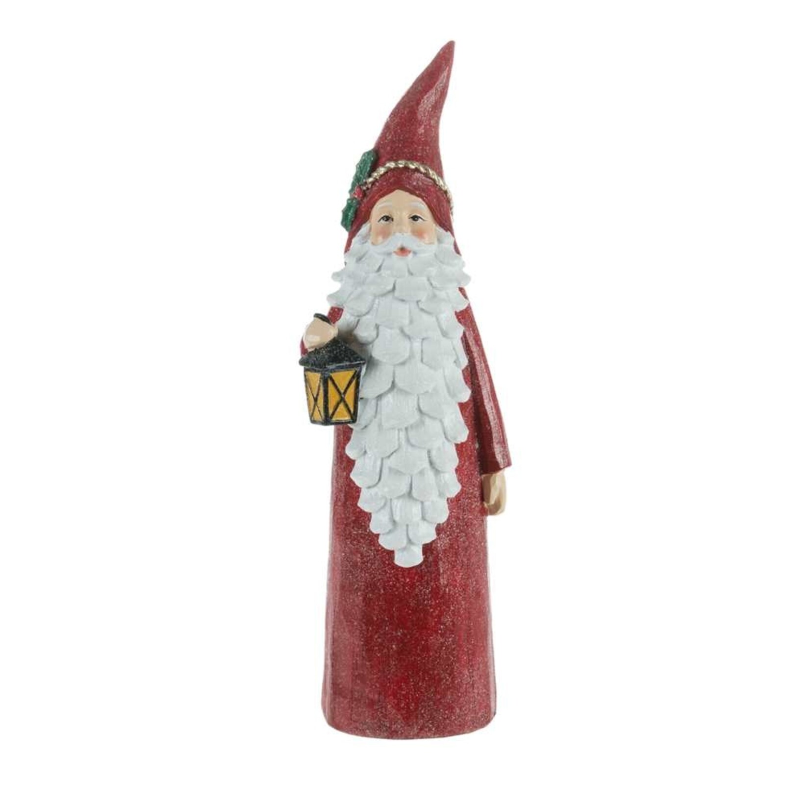 12" Santa w/Lantern