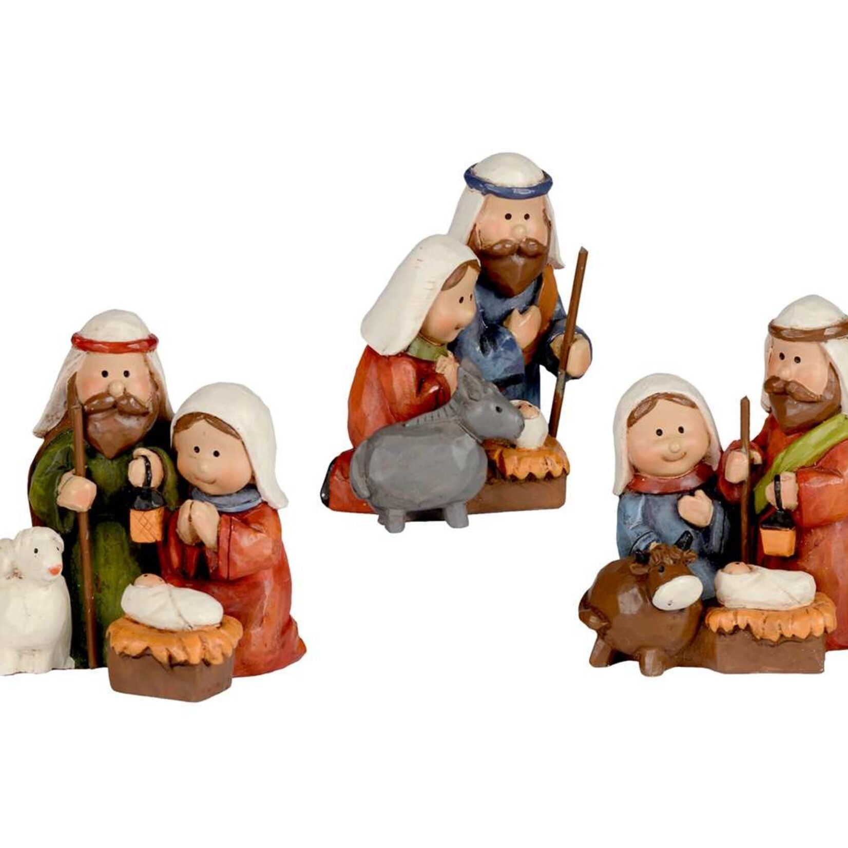 2.5" Mini Nativity Figurines