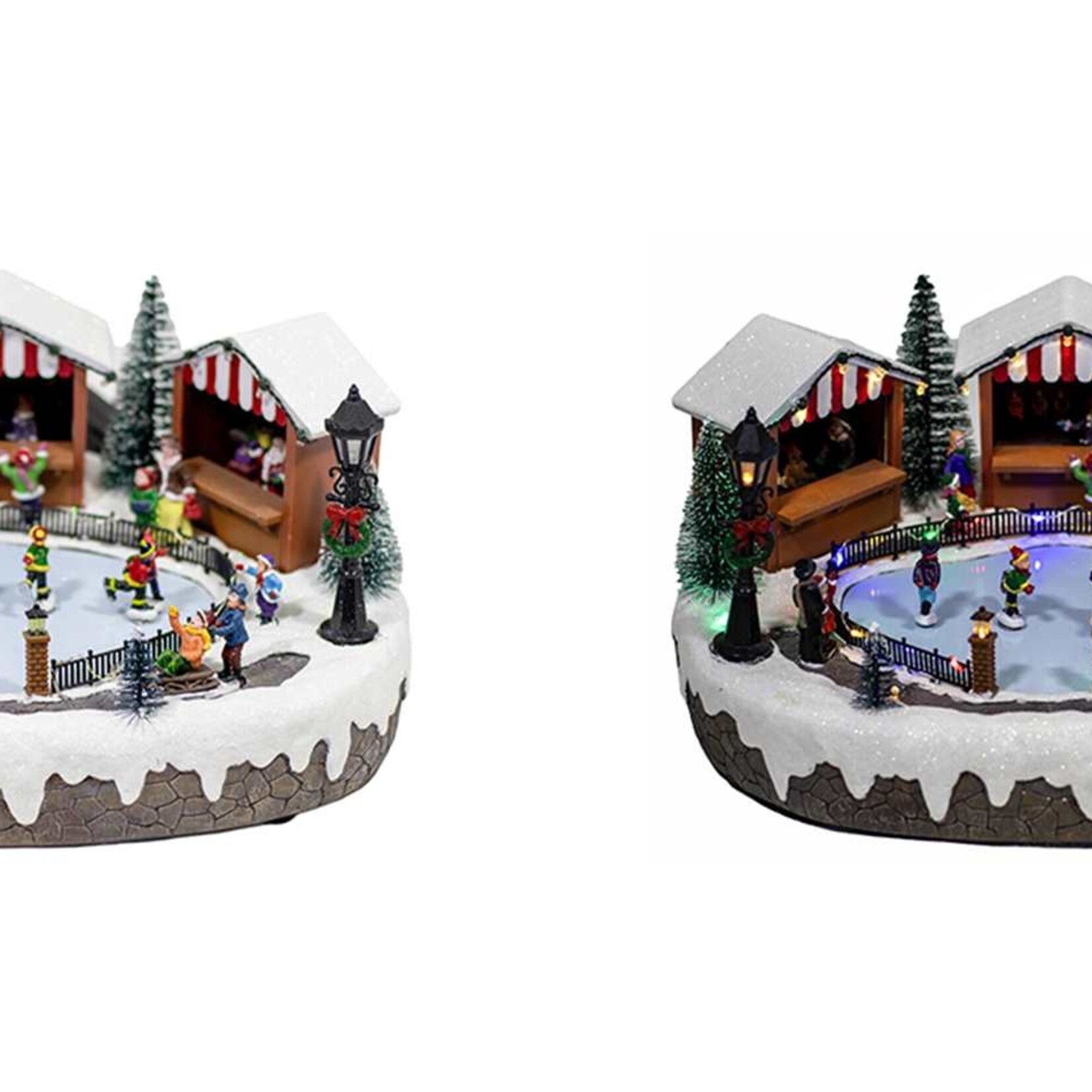 Village w/Skaters LED & Music