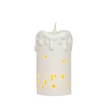 LED Ceramic Candle Village Scene