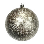 BALL EMBOSSED 100MM MATT GOLD