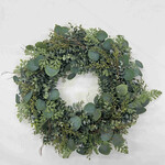 22" Mixed Eucalyptus Wreath