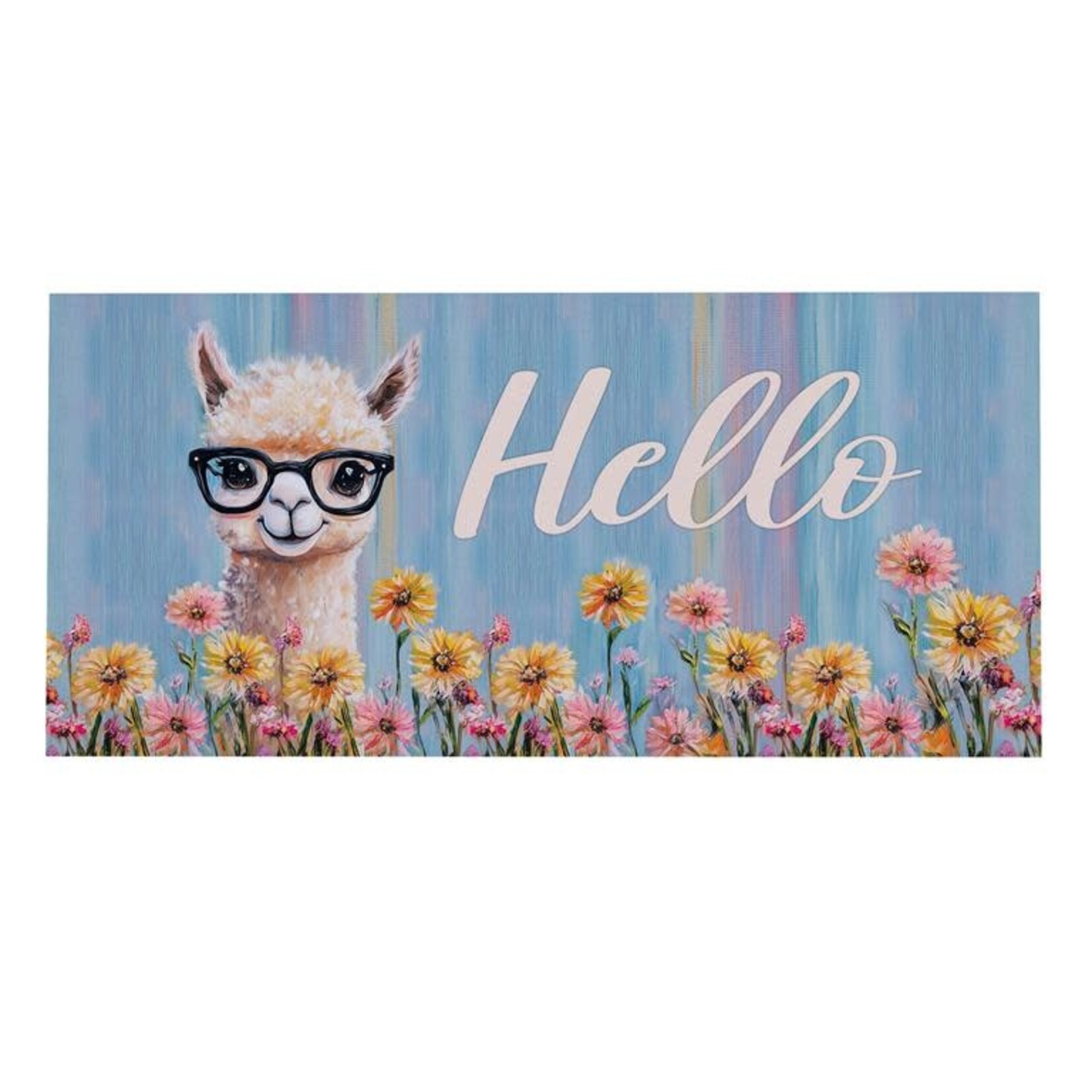 Floral Llama Sassafras Switch Mat