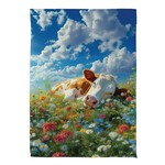 Summer Rest Suede Garden Flag