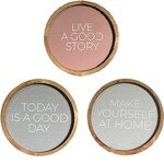 Round Plaques - 3 Asst