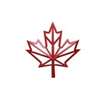 MAPLE LEAF LASER CUT 15 inch