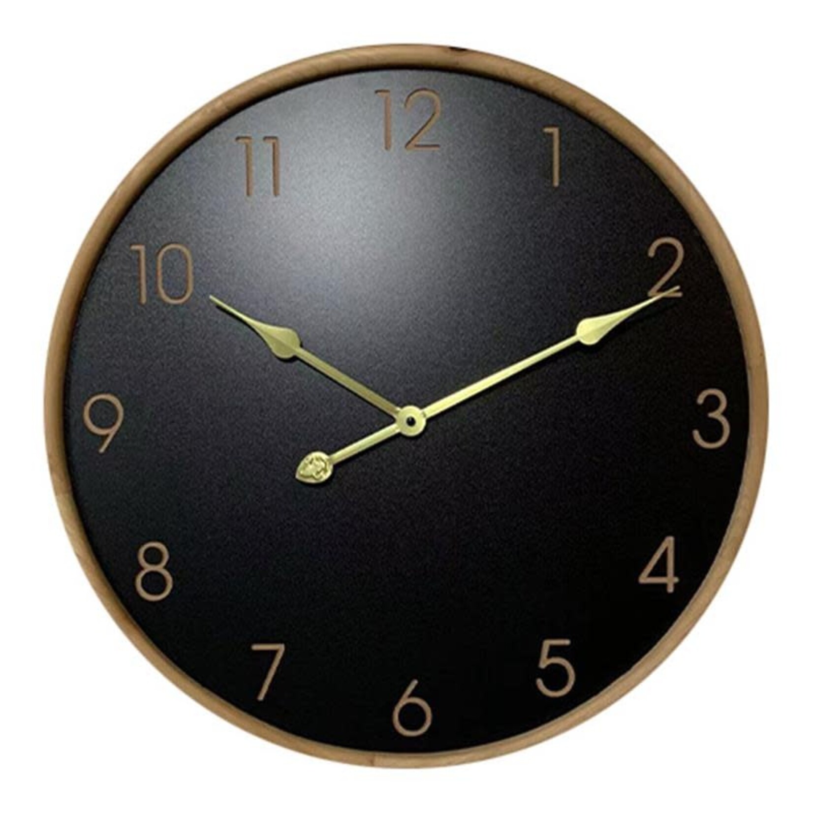 Black Wall Clock