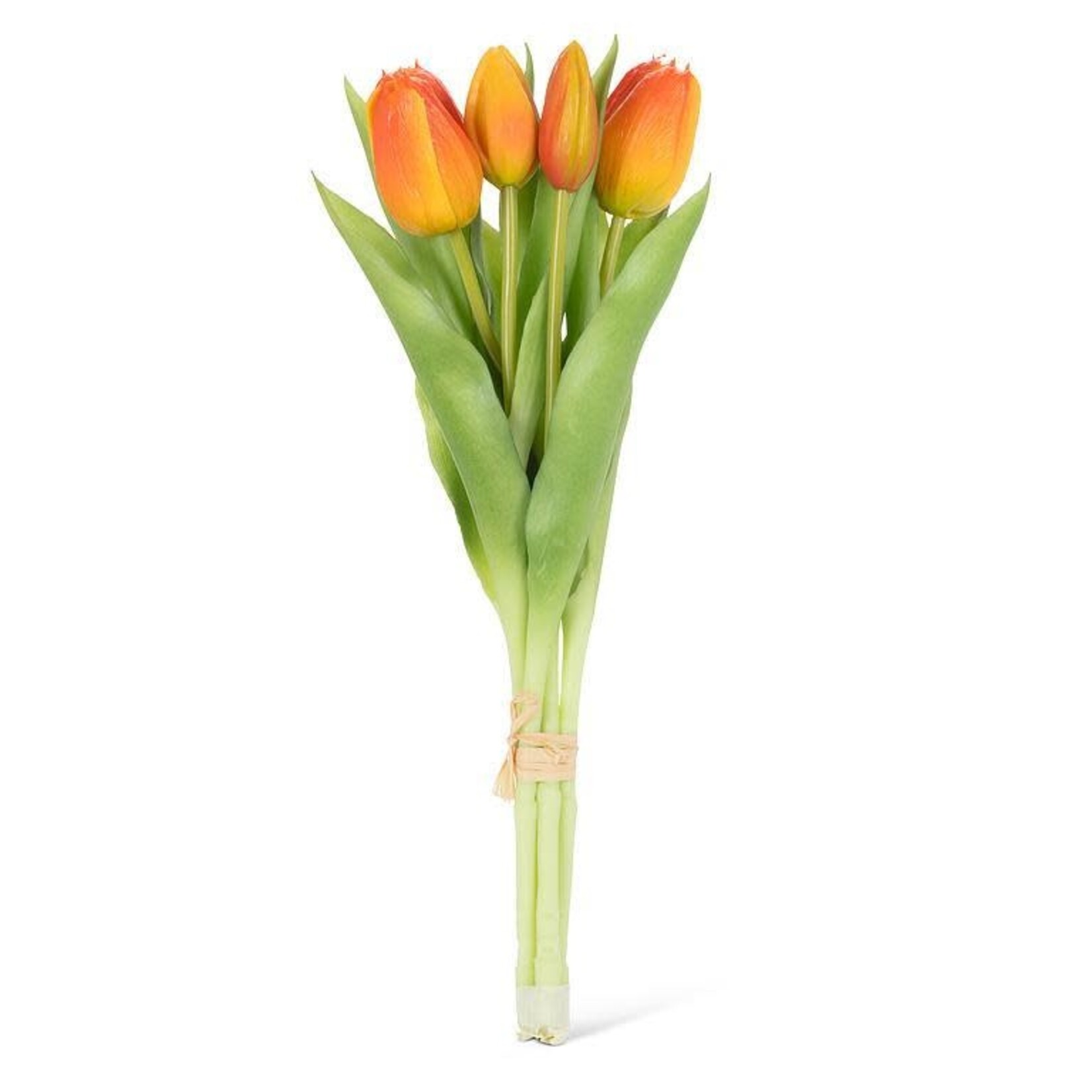 Orange 5 Stem Tulip Bunch