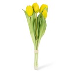 Yellow 5 Stem Tulip Bunch