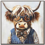 Professor Moo 24x24