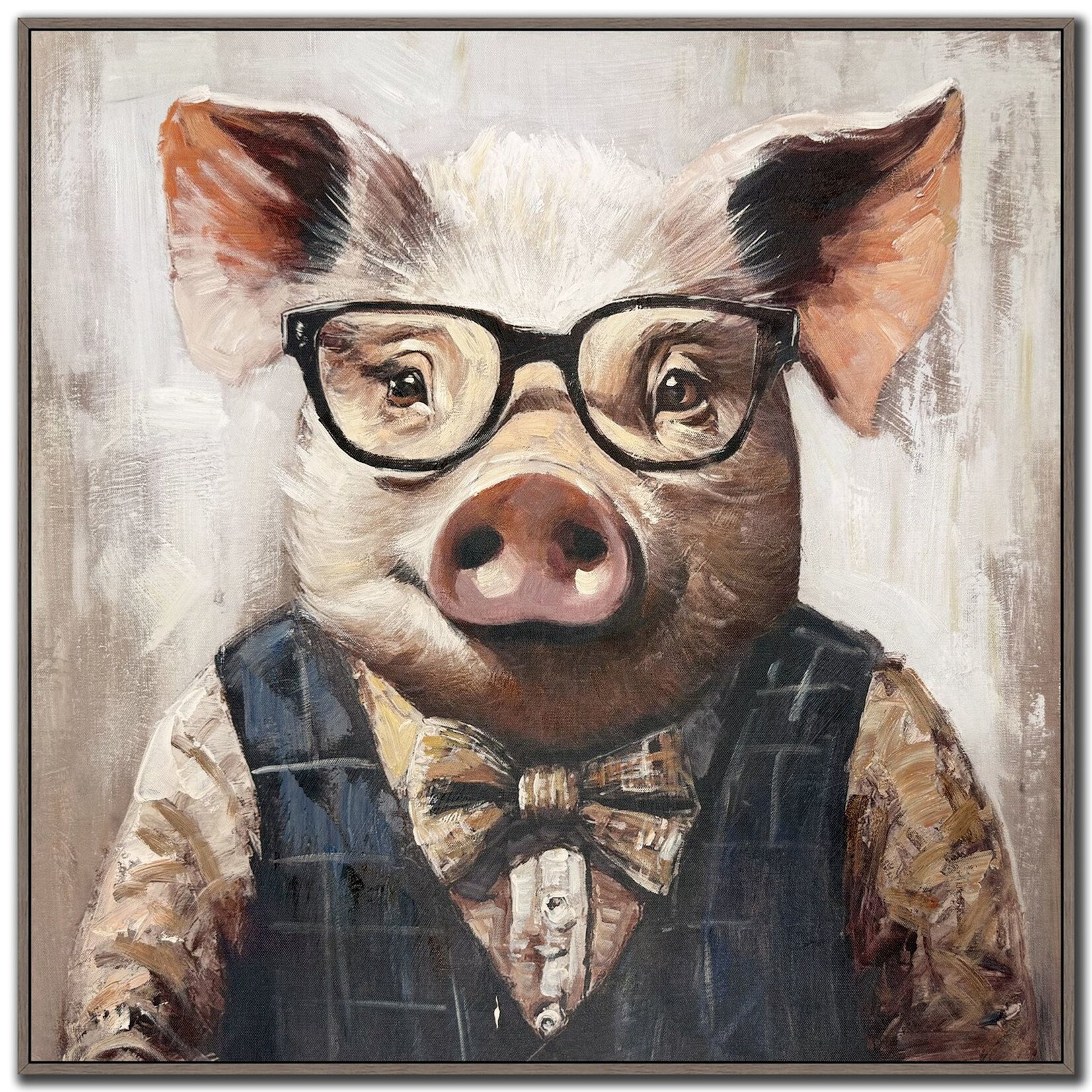 Professor Oink   24x24