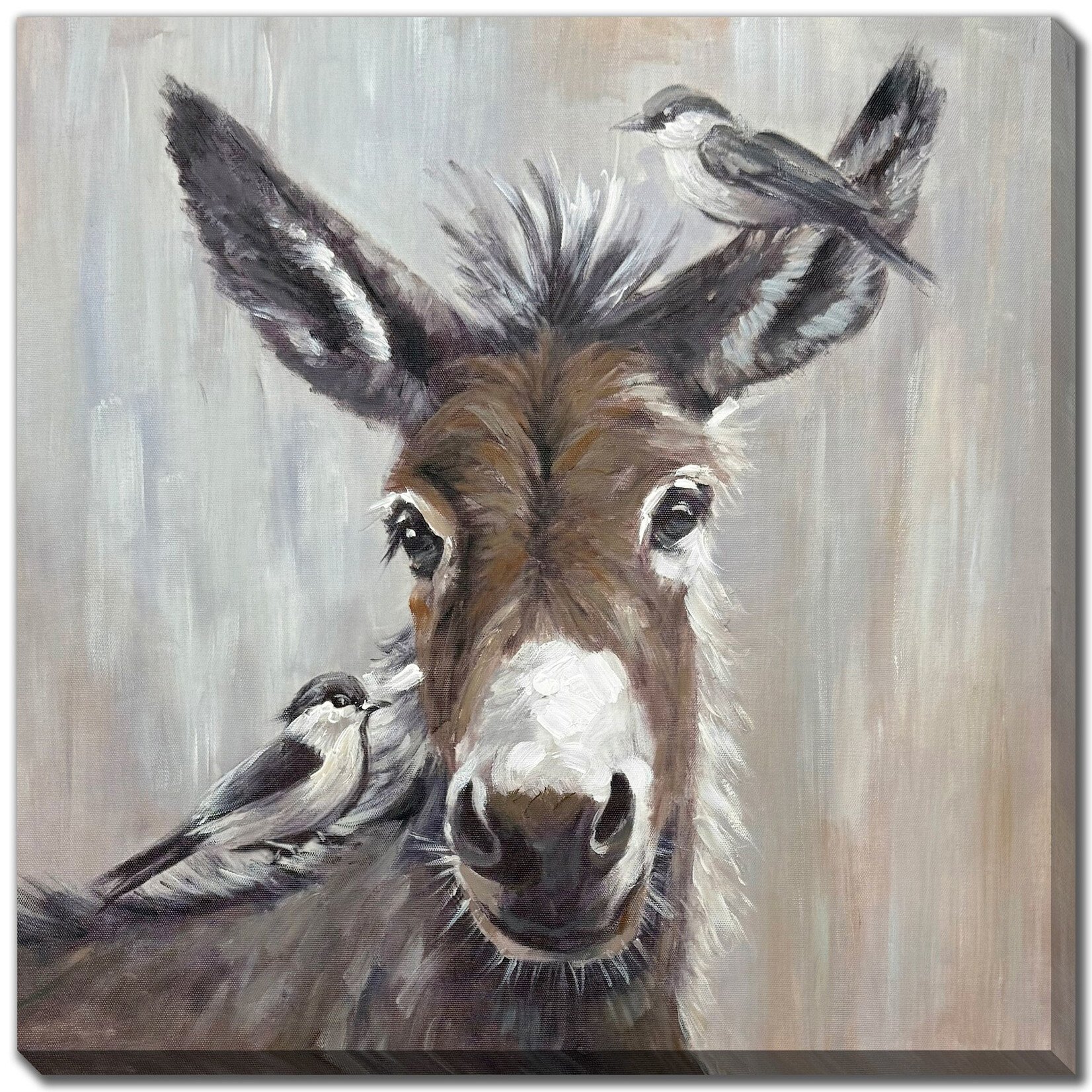 Feathered Friends I 20x20