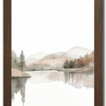 Softly Flowing I 12x16