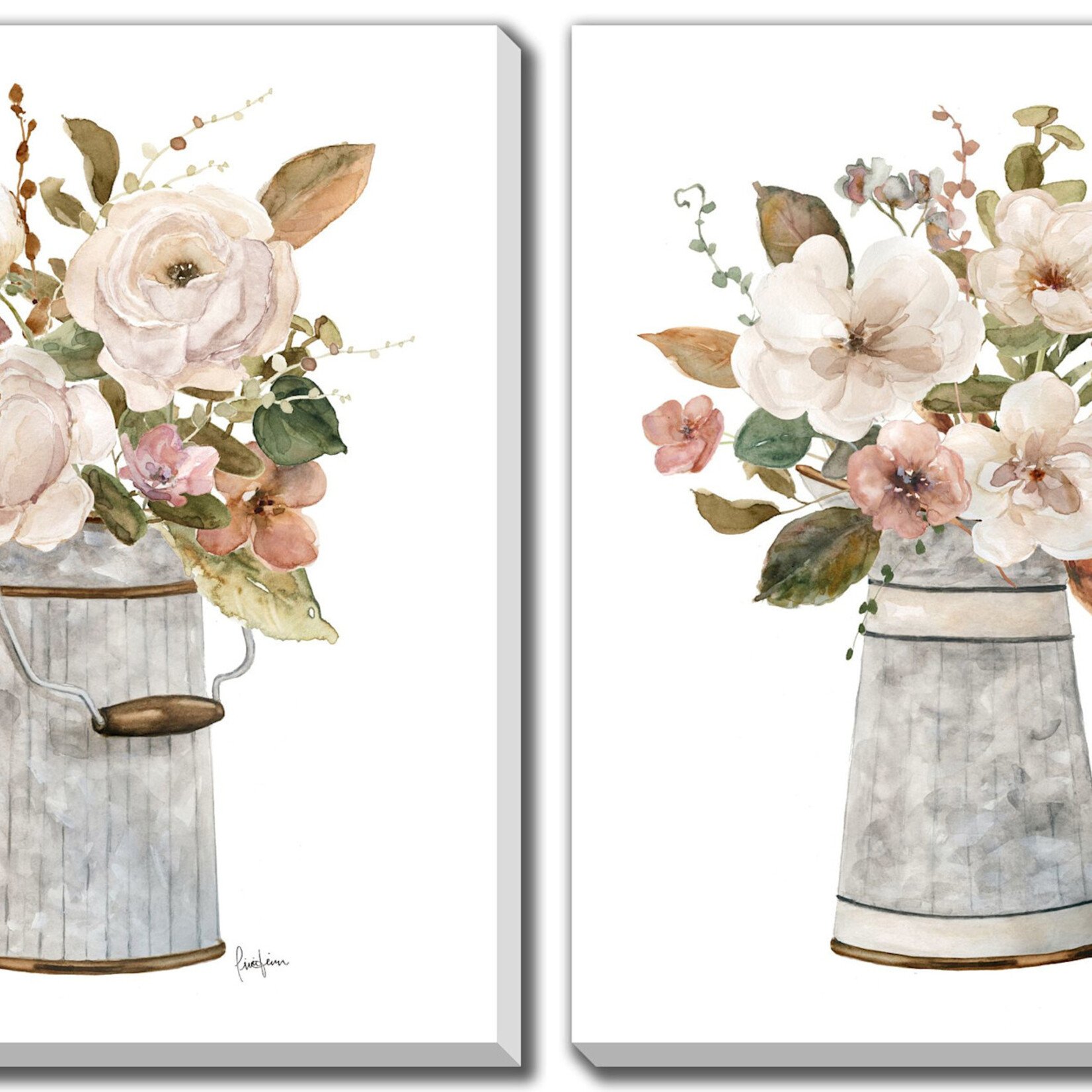 Flore Printaniere Wall Art - 2Asst.