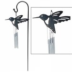 18" Mini Garden Stake Chime (HUMMINGBIRD)