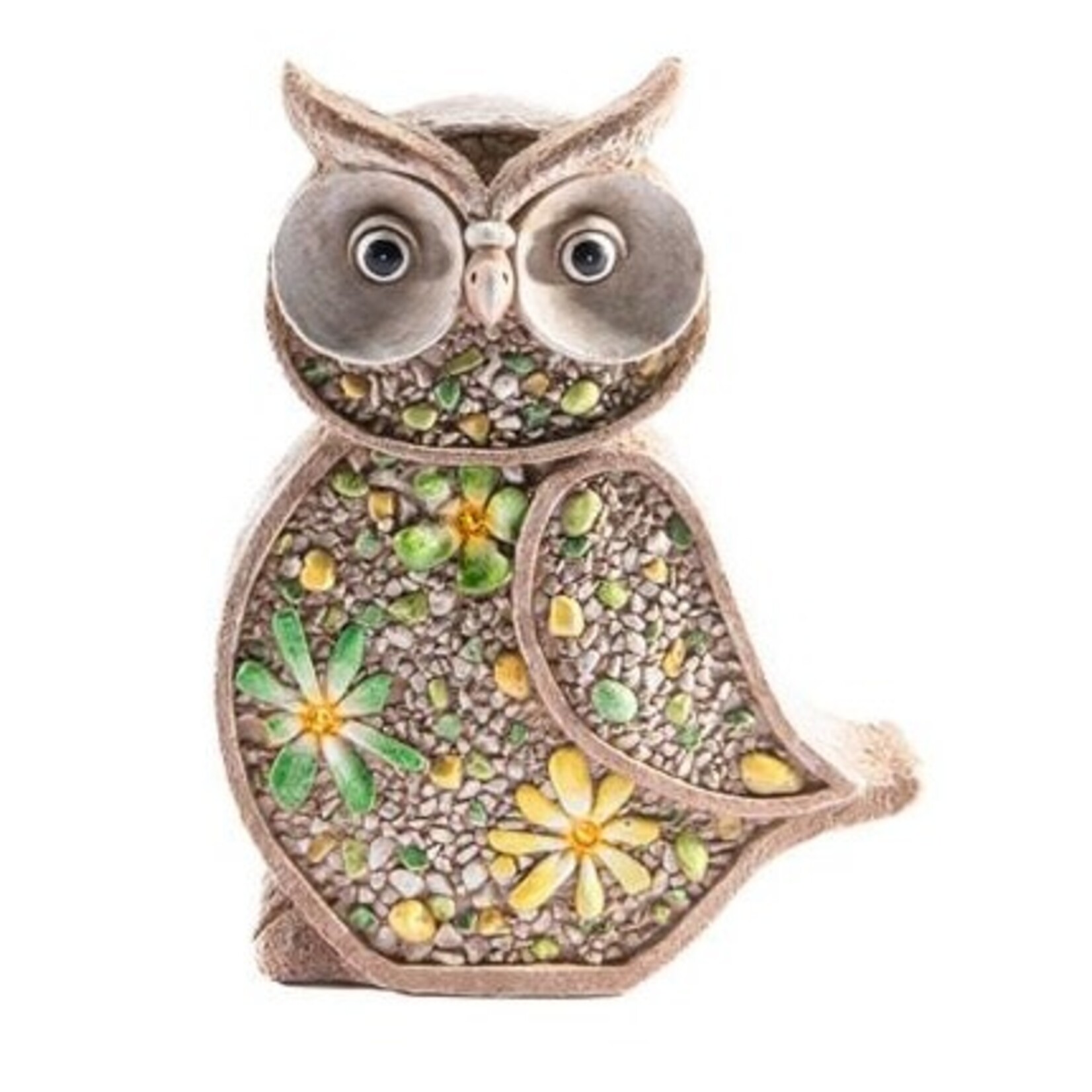 Solar Power Outdoor Garden Figurine (OWL)