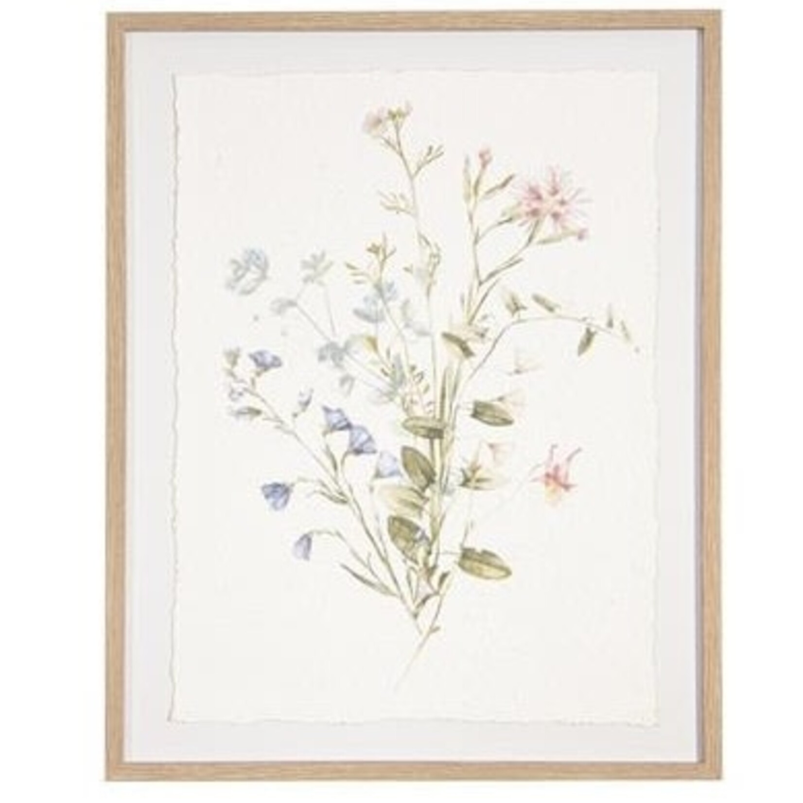 Wildflower Framed Paper Wall Art