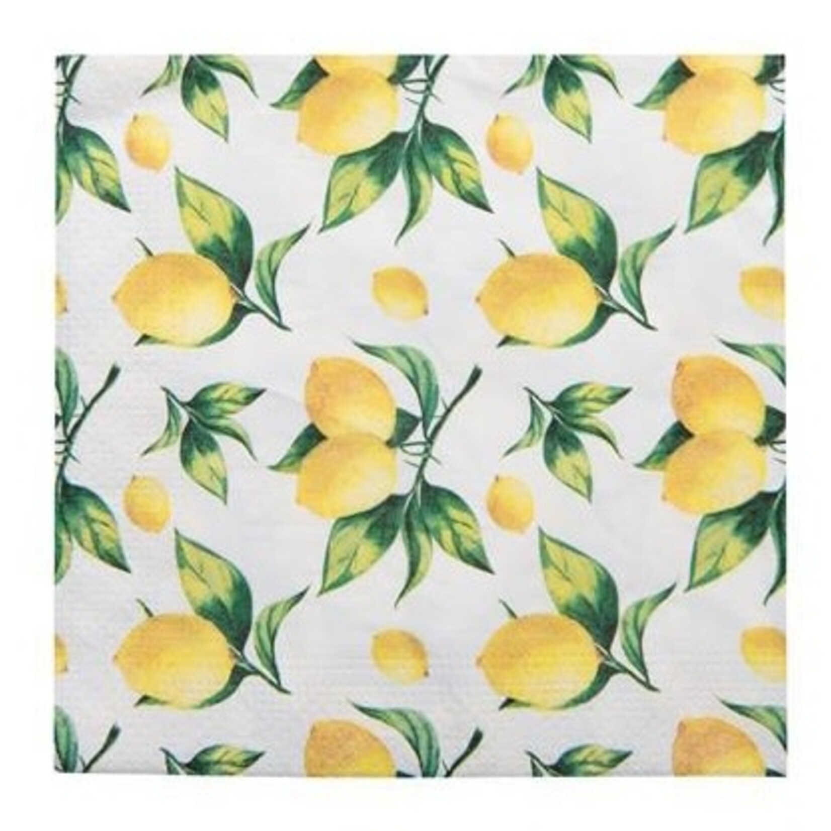 Lemons 20 Pack Napkins