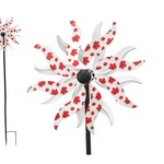 Canadian Metal Wind Spinner Garden Stake