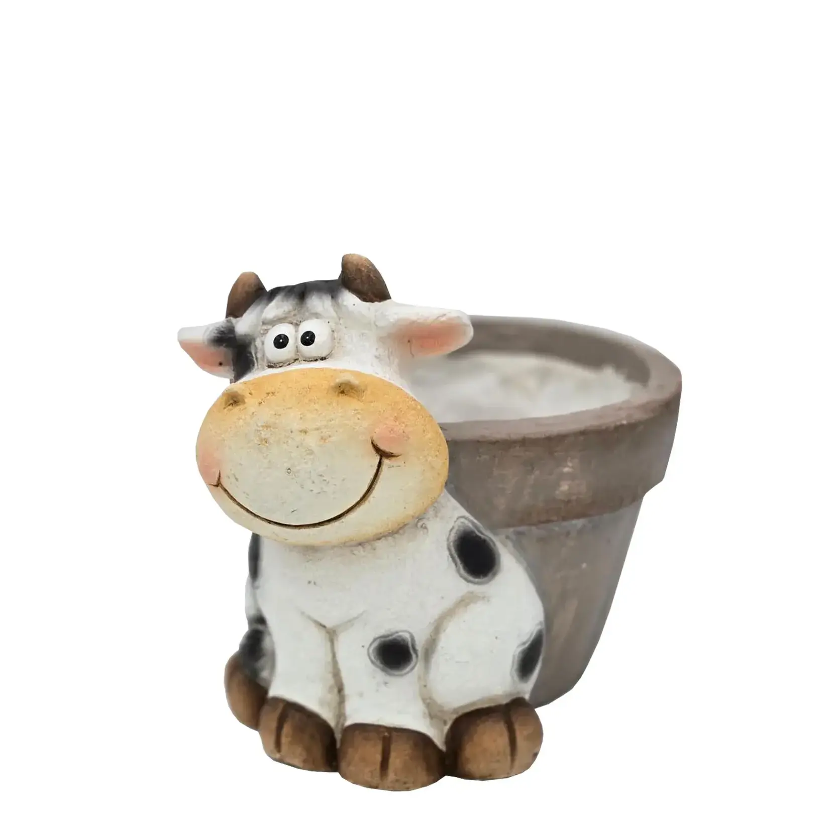 Silly Cow Flower Pot