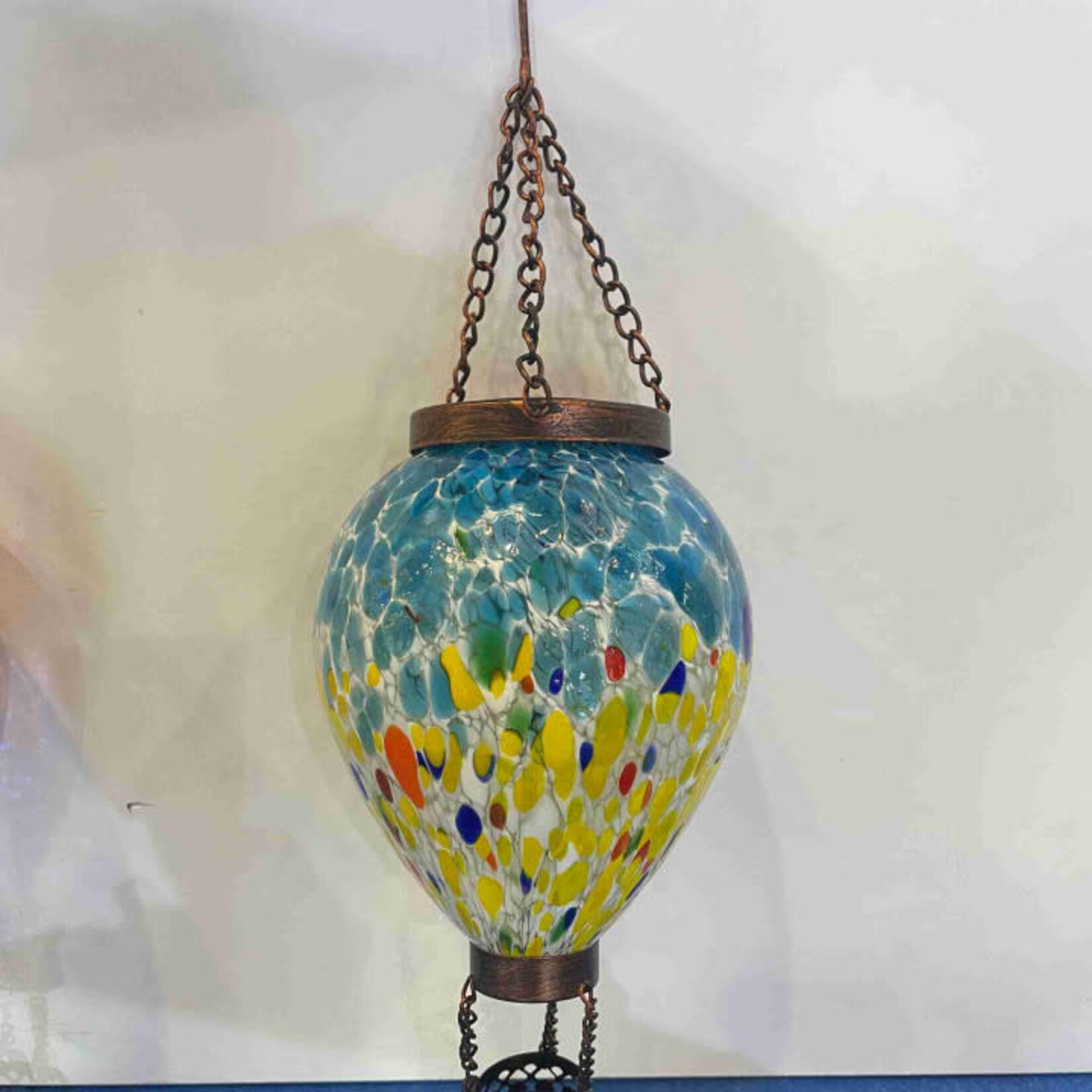 Hot Air balloon, Glass & Metal