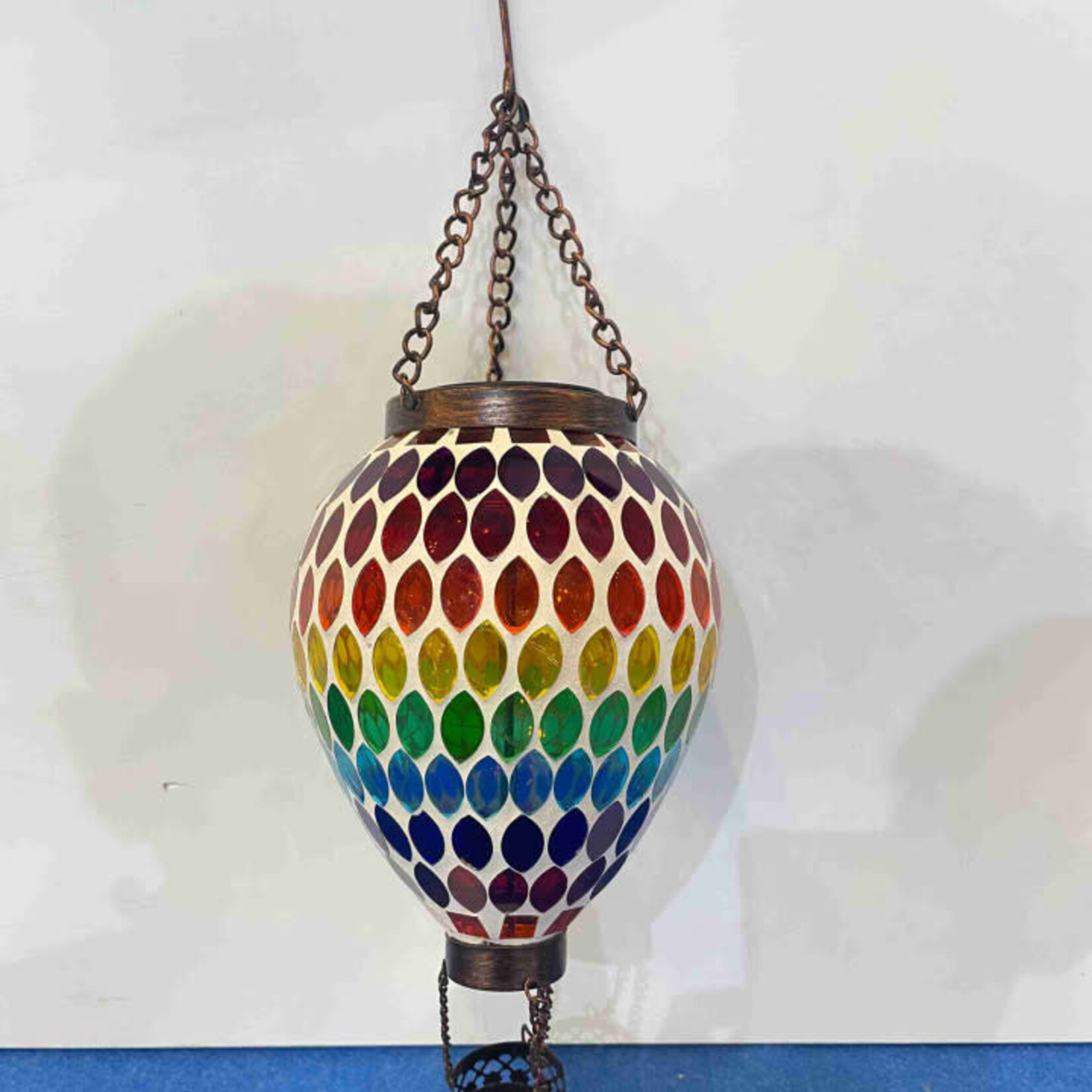 Solar Hot Air balloon; Glass & cement & metal