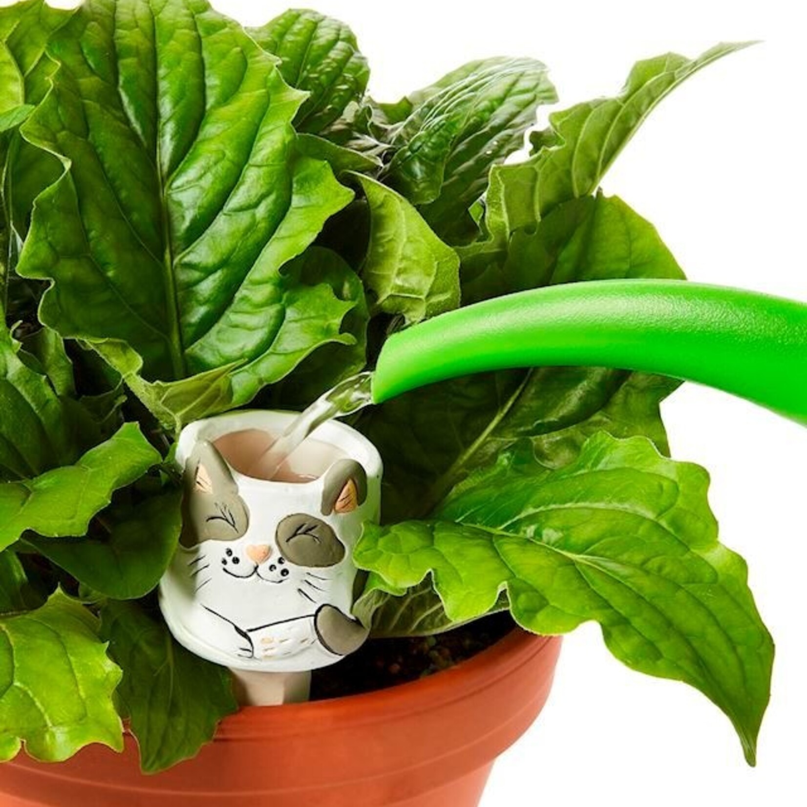 Drinking Buddy Watering Stake, Dog Design