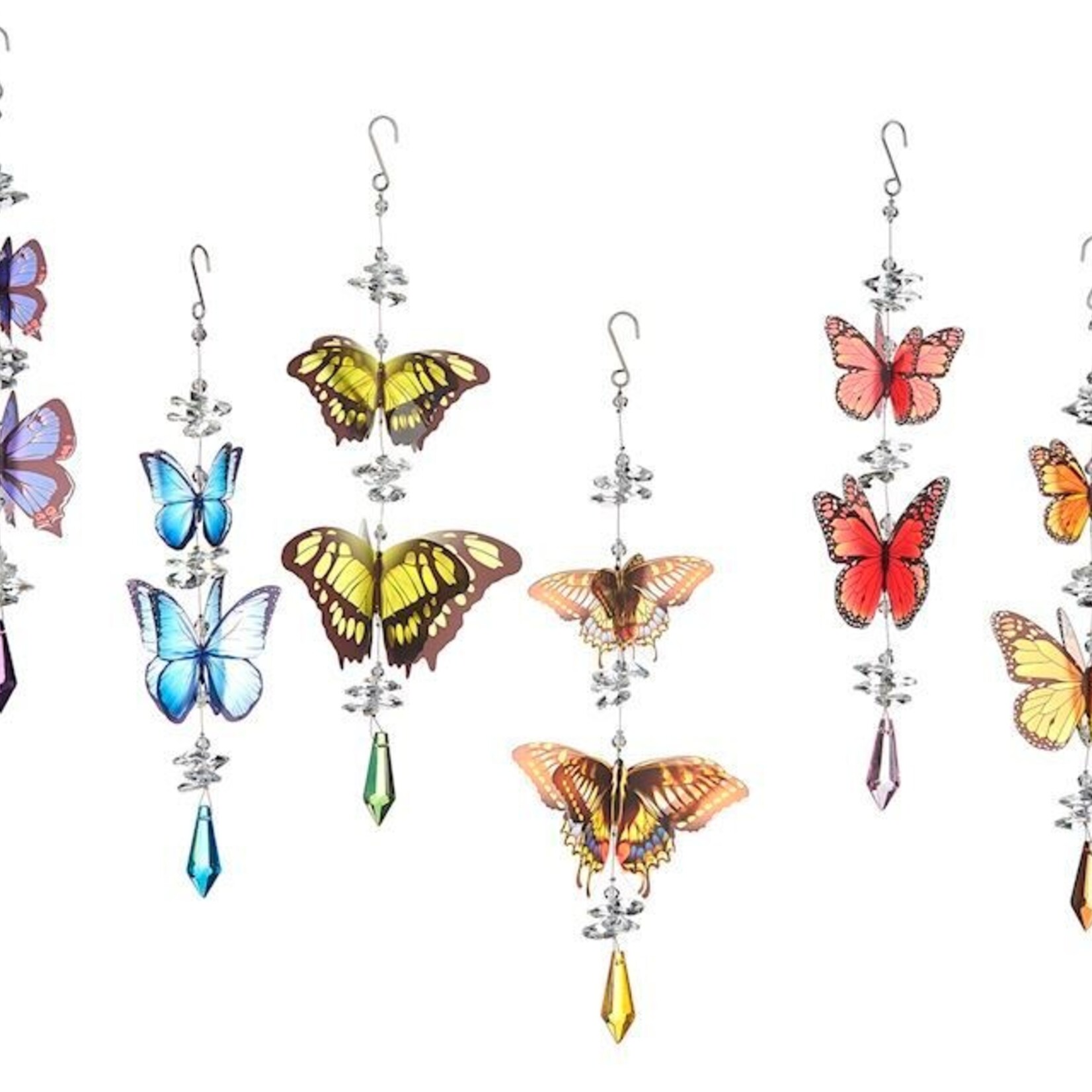 3D Prism Butterfly, 6 Asst.