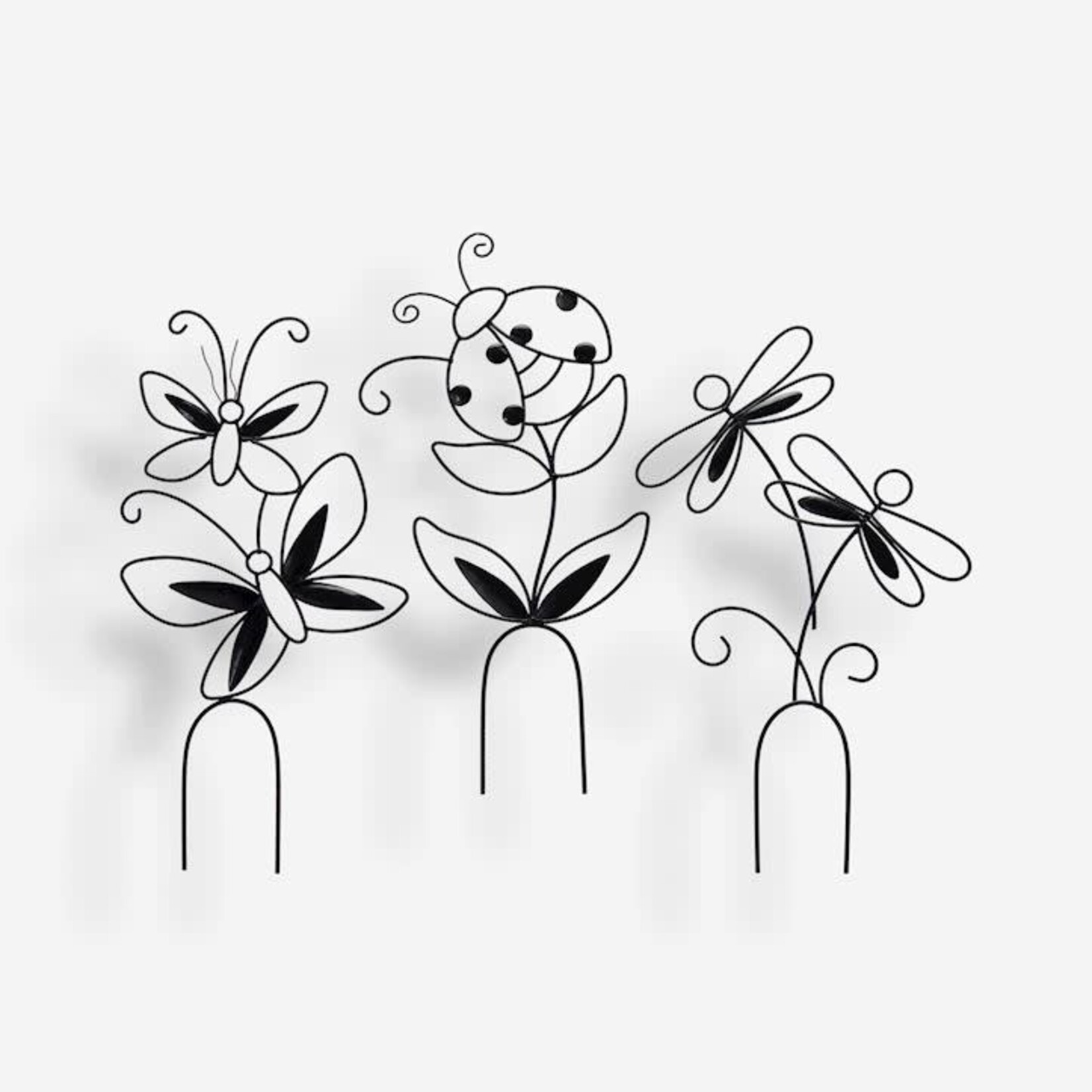 Insect Plant Pot Trellis, 3 Asst.