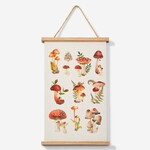 Forest Mushroom Canvas Banner