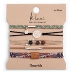 Flourish Bracelet/ Hair Tie - Medium