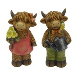 Highland Cow Statues - 2Asst.