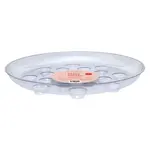 Plant Saucer, Heavy Round Carpet Saver 16"D - Clear