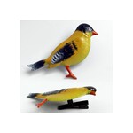 Garden Wall Art, Metal Oriole (CLIP ON)