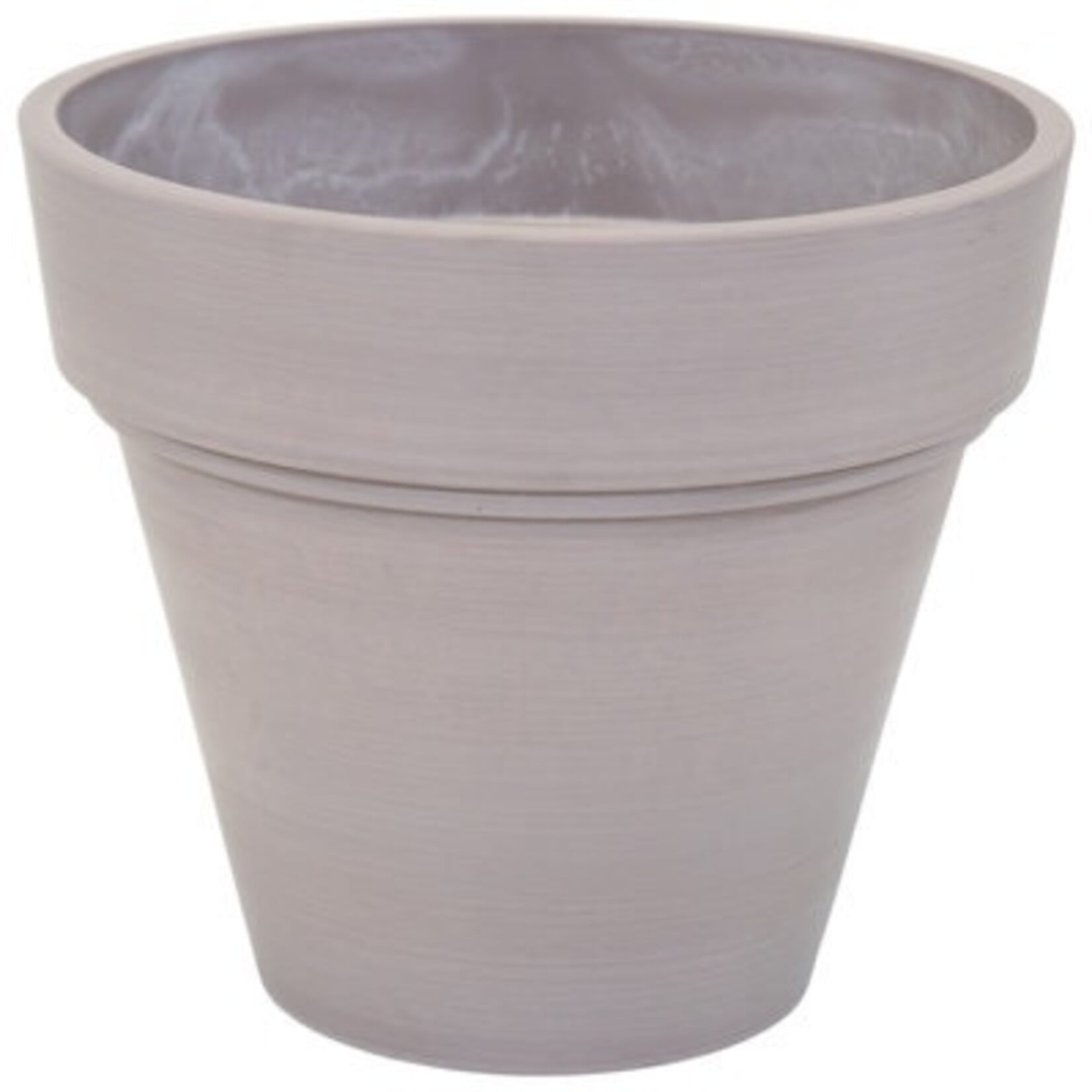 Mega Collections Ecostone Planter Taupe 20"D