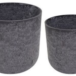 Mega Collections Bright Egg Pot Anthracite - Small