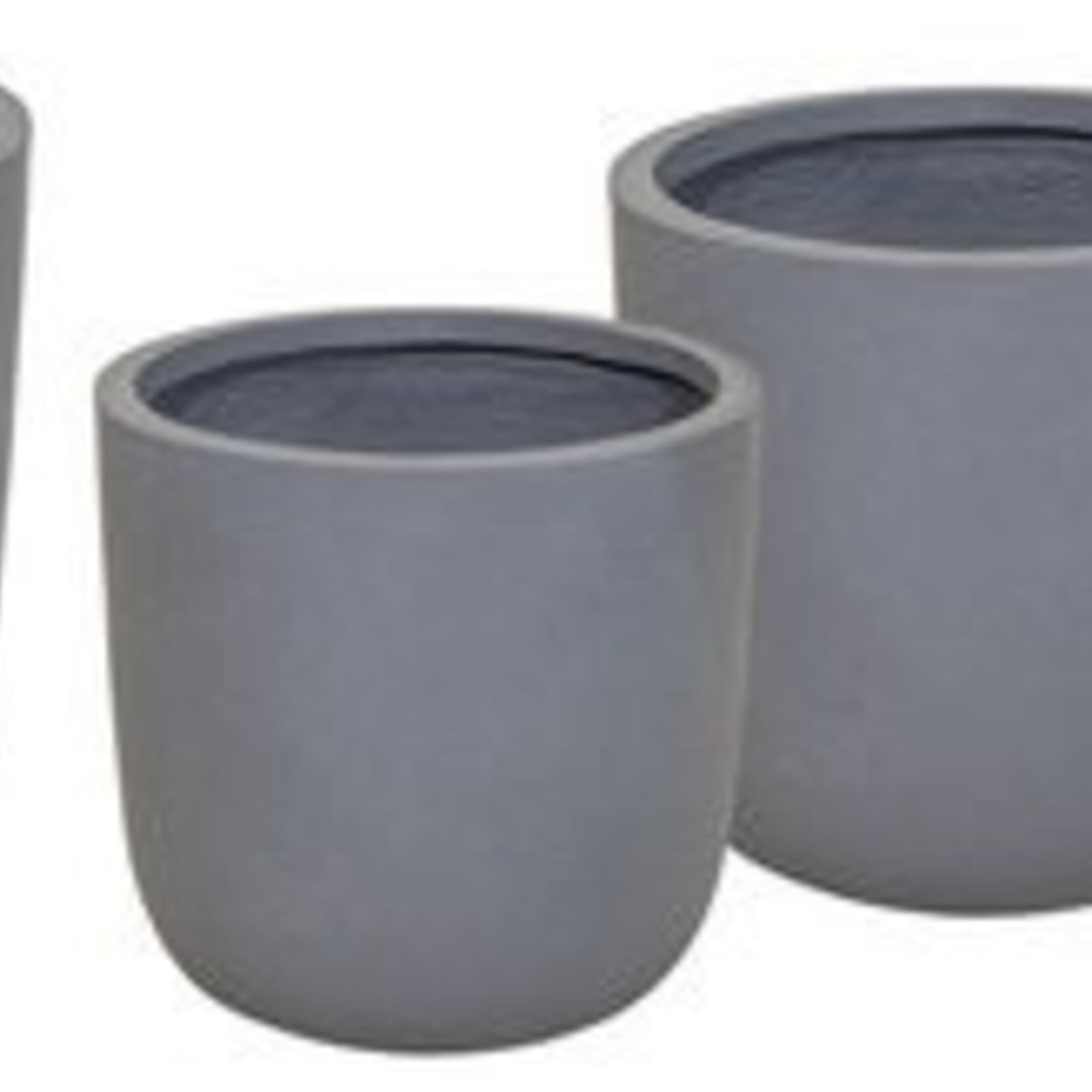 Mega Collections Clayfibre Egg Pot Grey - Xlarge