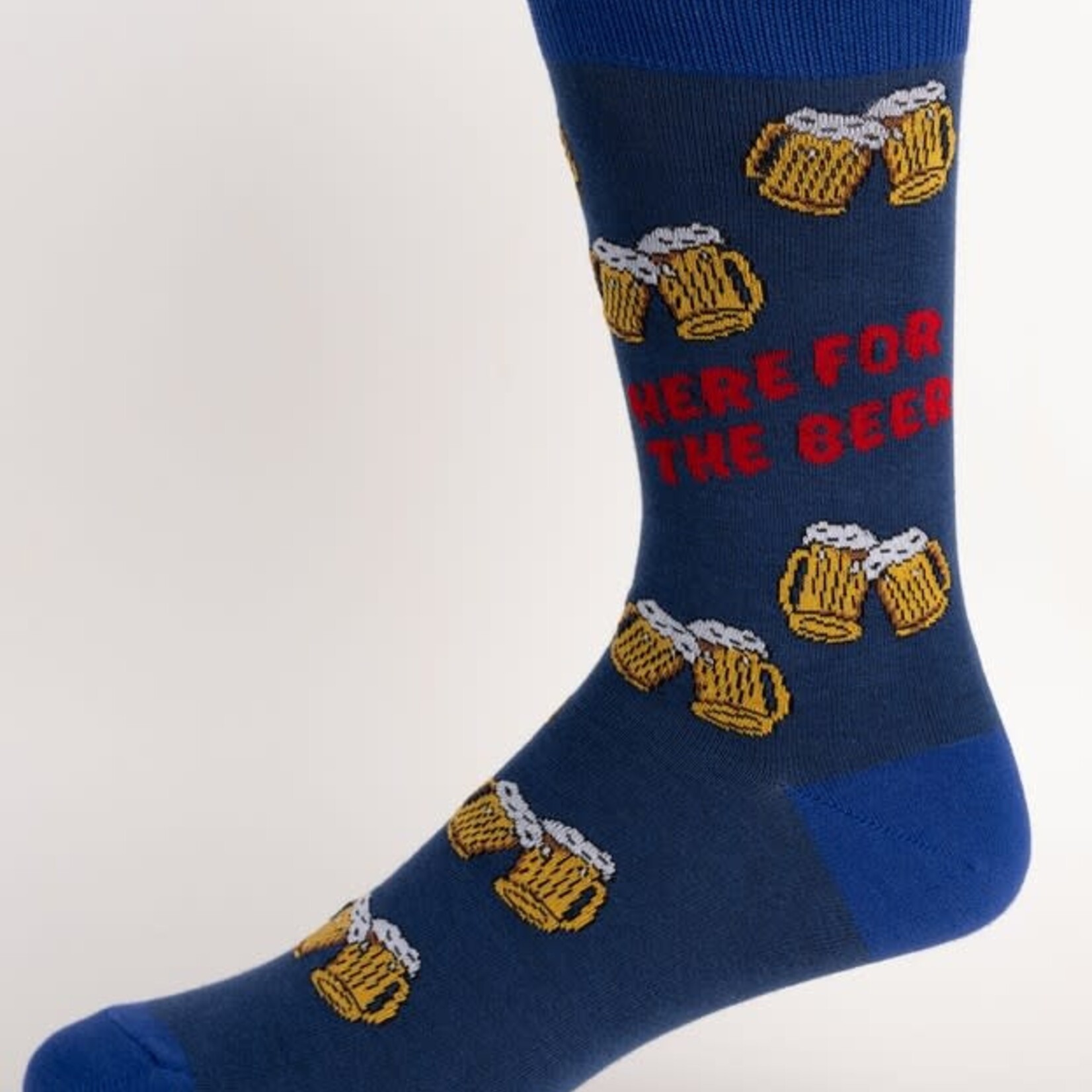 Mojja "Here For the Beer" Men's Crew Socks