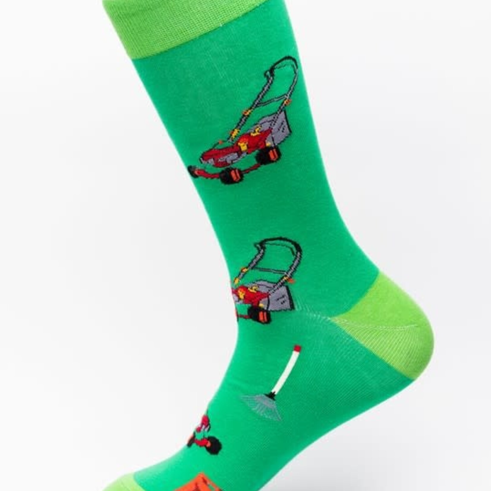 Lawn Mower - Men's Crew Socks
