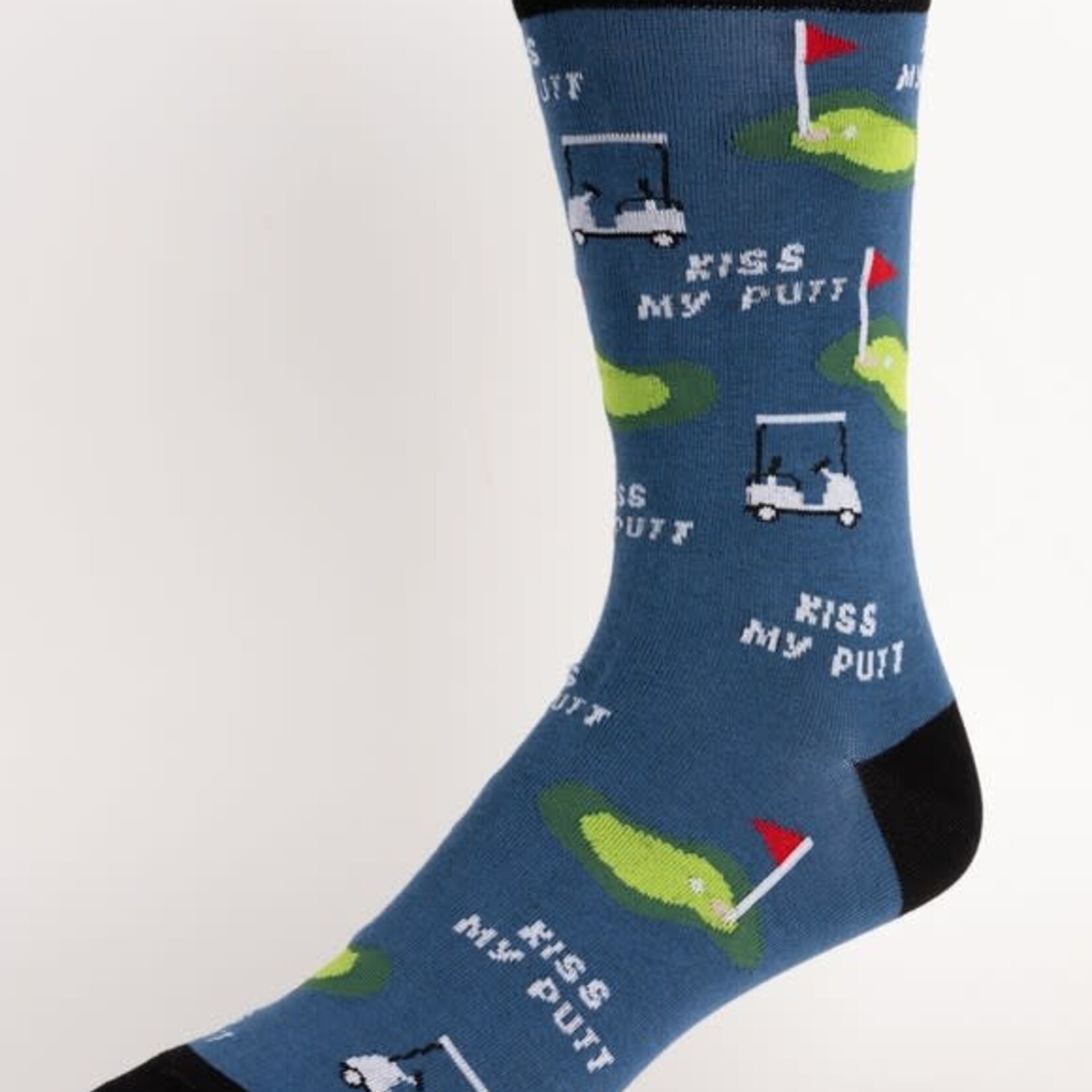 Mojja Kiss My Putt Men's Crew Socks