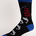 Mojja I'm the Reel Deal Men's Crew Socks