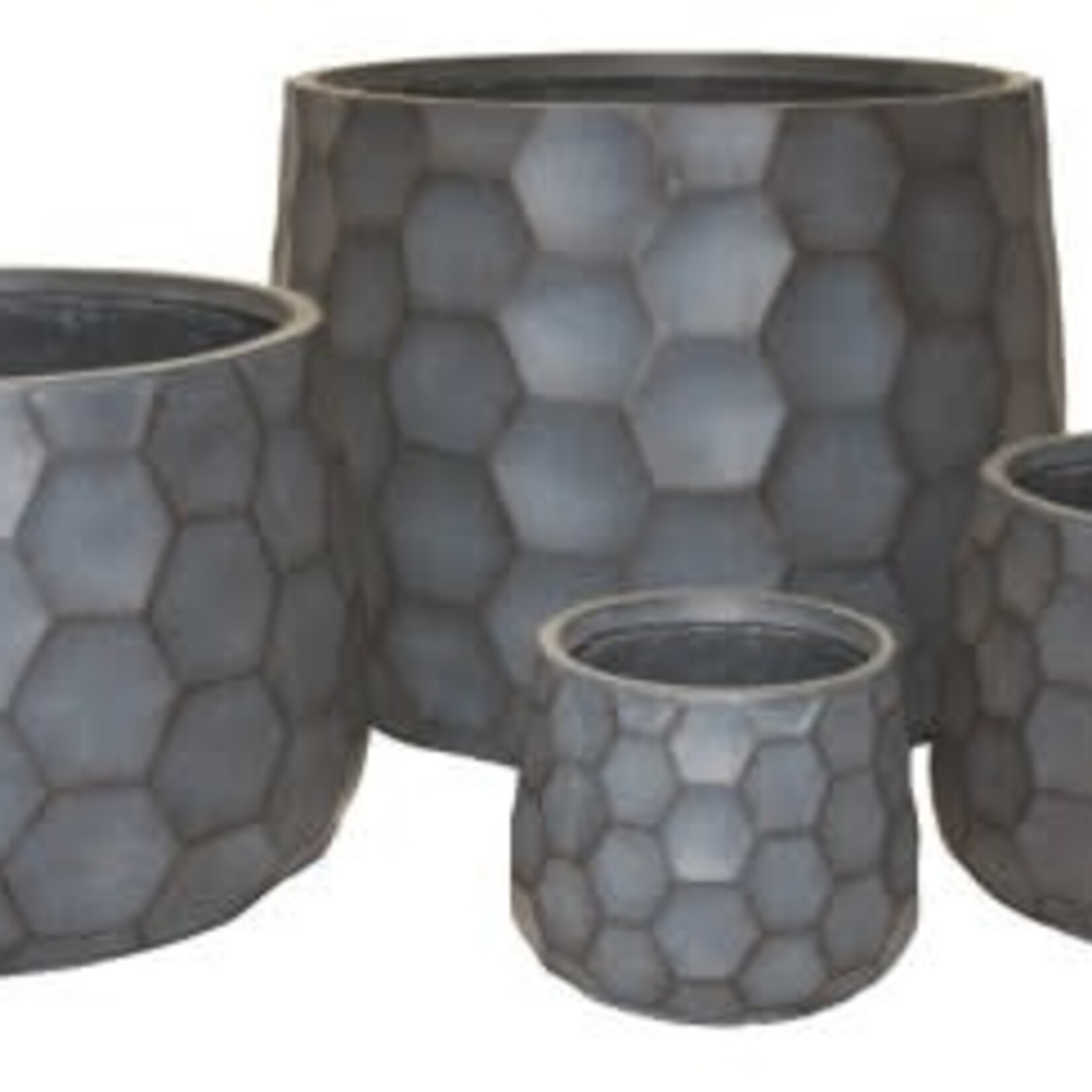 PORTOFINO HONEYCOMB TAPERED PLANTER -Small