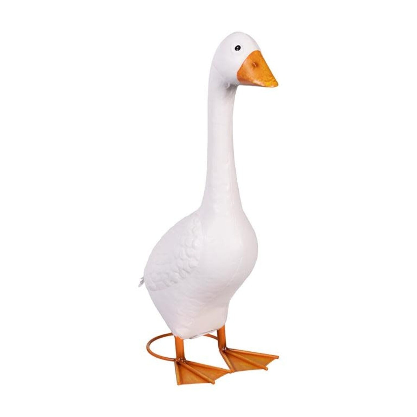 Giddy the Porch Goose Statue, Metal, 21H