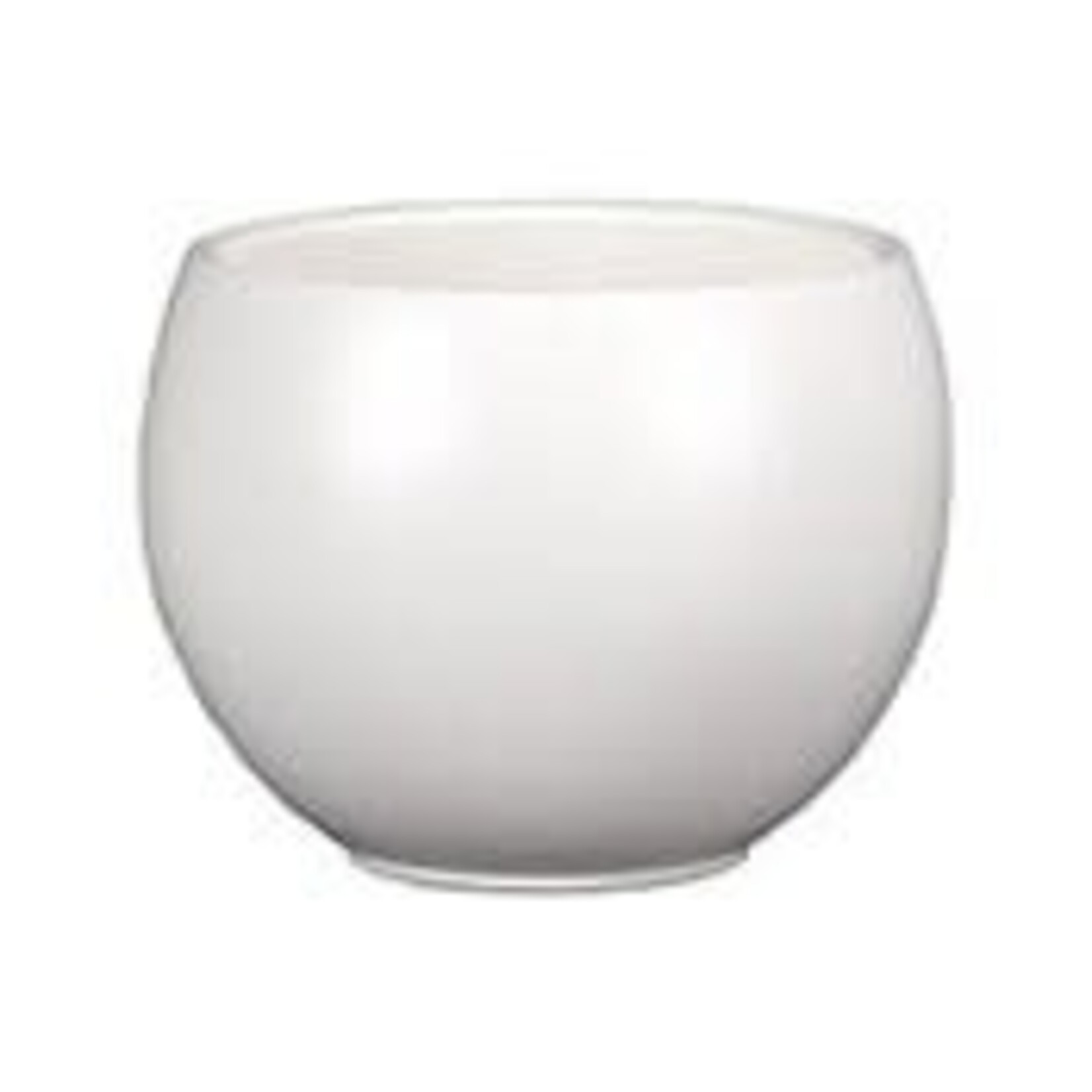 Luna Sphere White  3.3"x2.5"