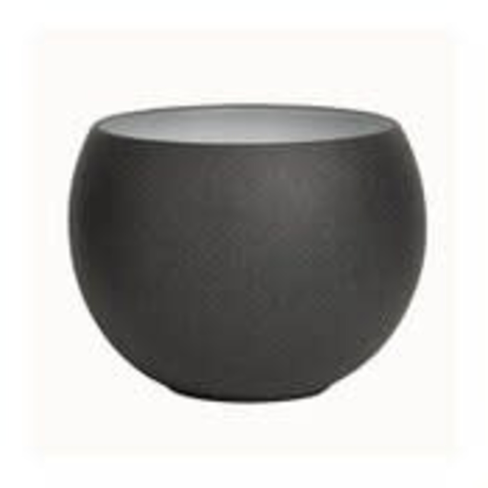 Luna Pot -Anthracite Emery  6.5"x4.75"