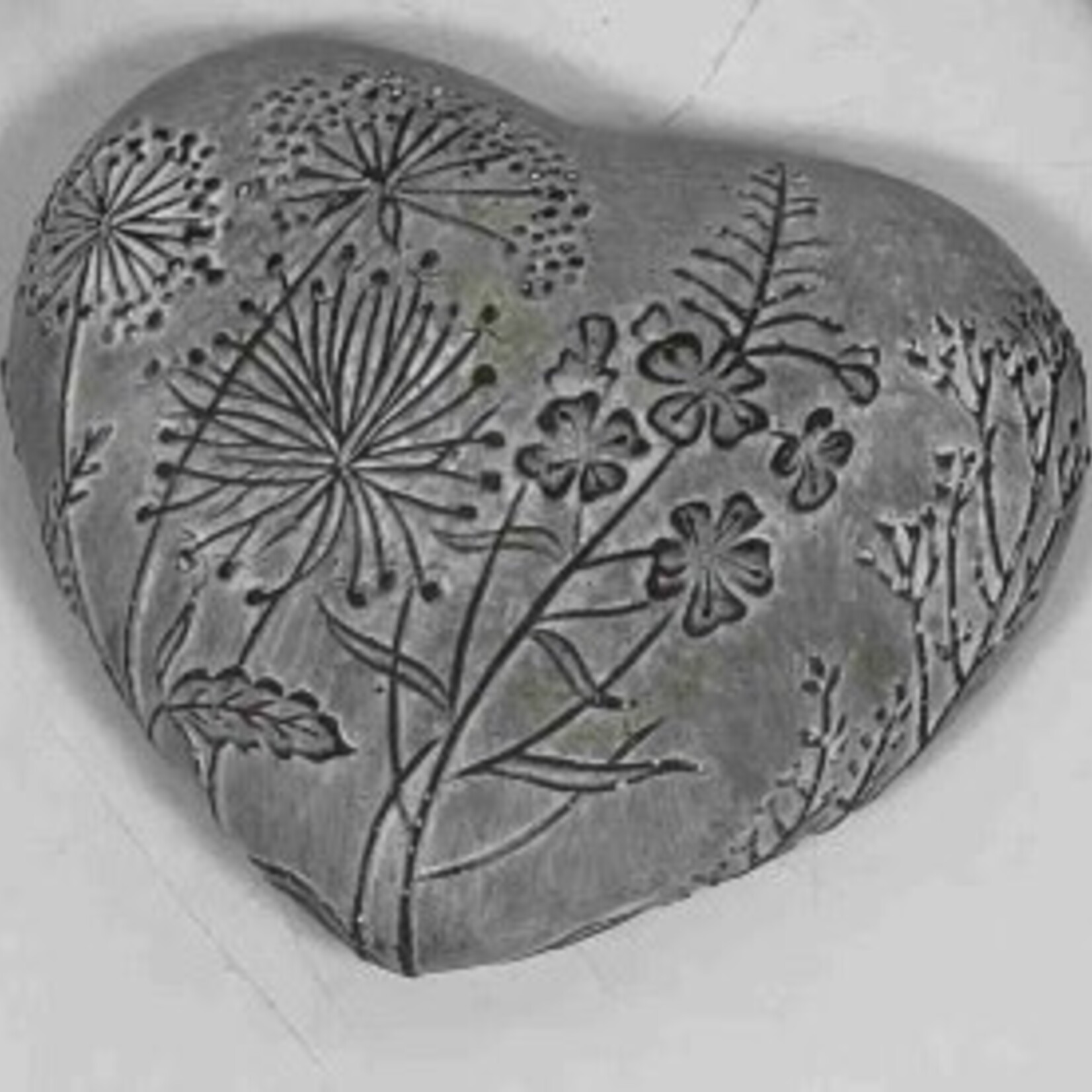 Cement Heart Shape Stone - Small