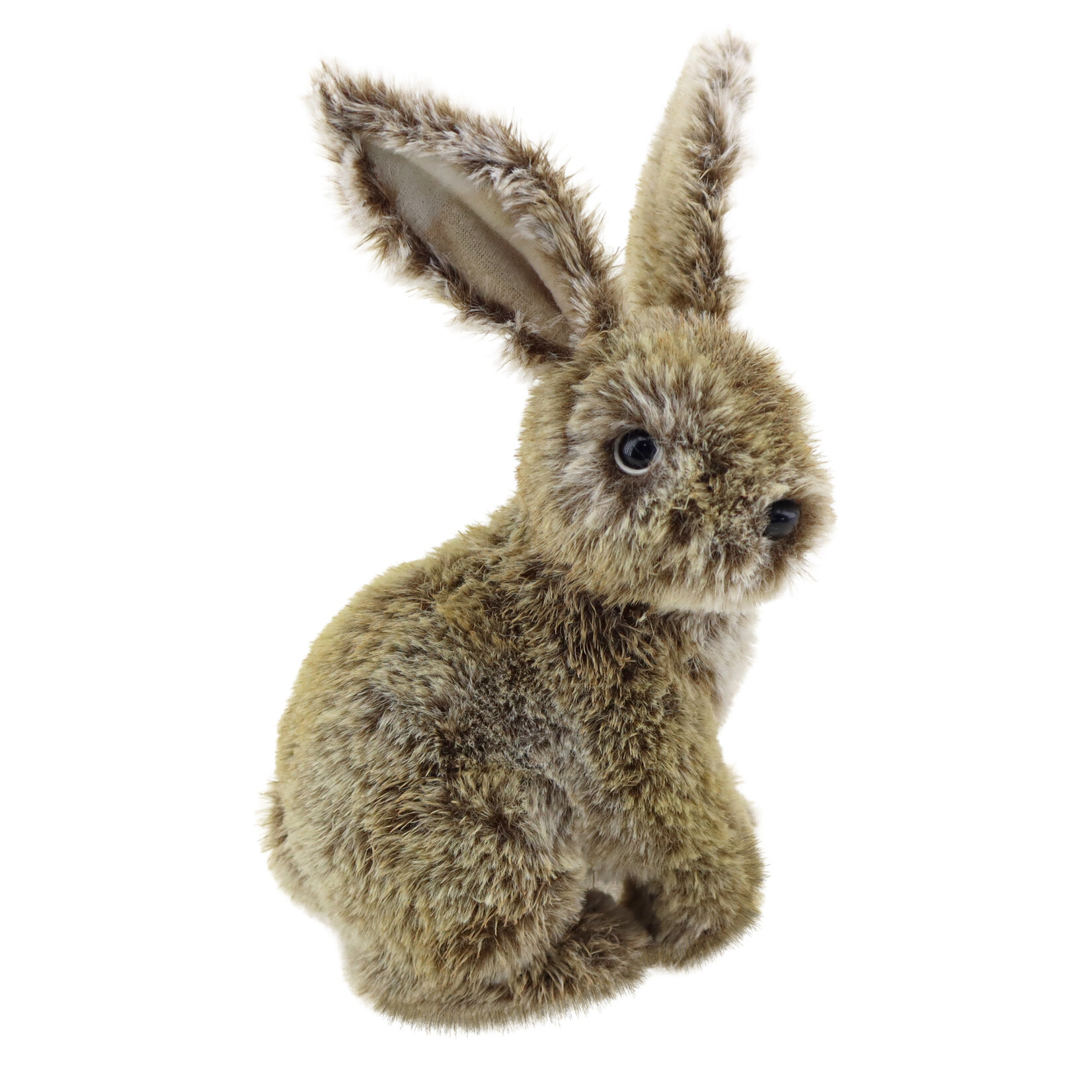Sitting Rabbit  8" Brown Fur