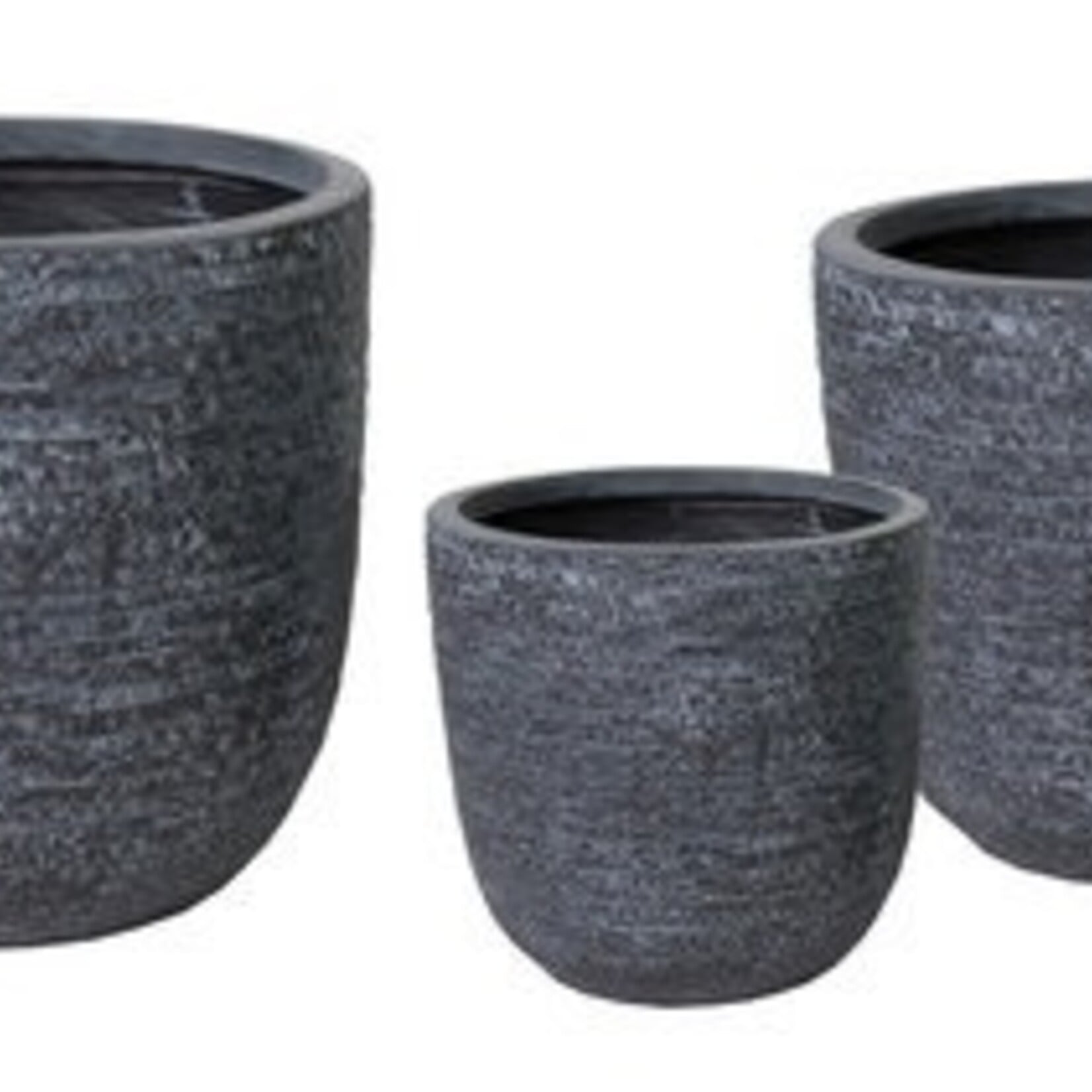 Utah Egg Pot Graphite- Large